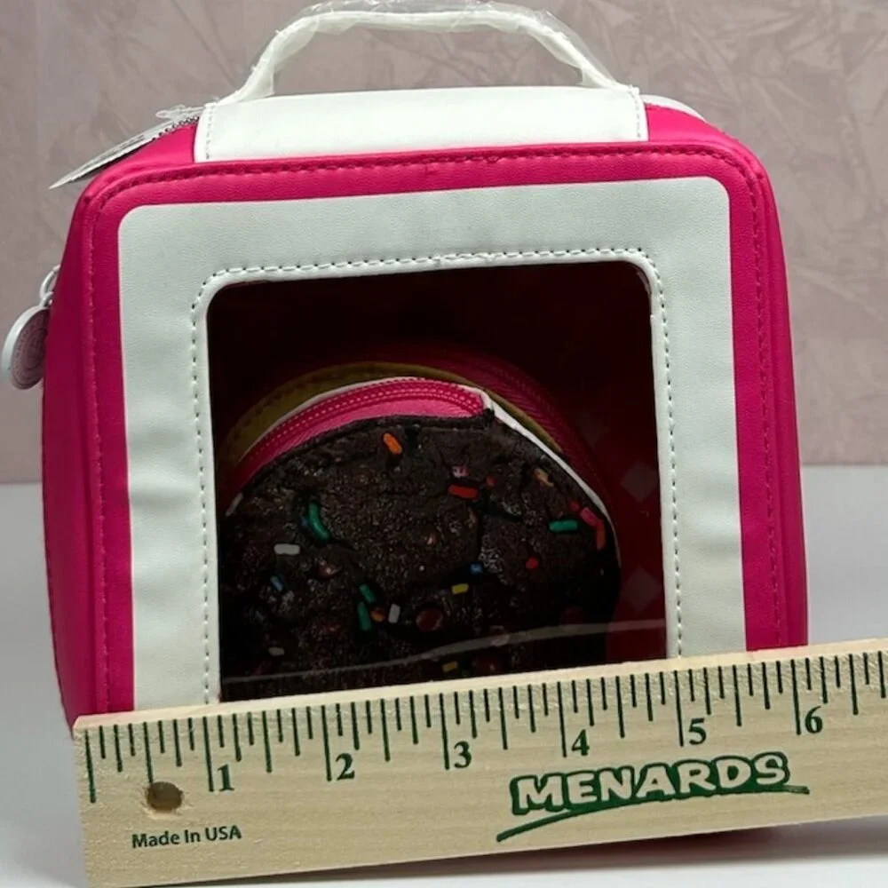 Bath & Body Works Milk Bar Cosmetic Bag w/2 coin wallets